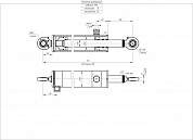 Гидроцилиндр ЦГ-60.30х250.11