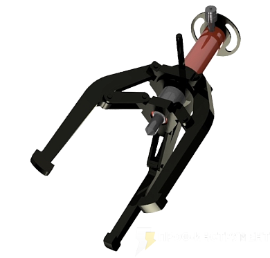 Съемник гидравлический самоцентрирующийся СГ203250