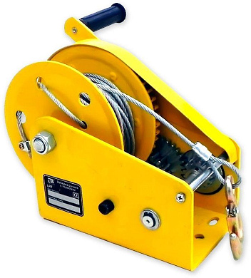 Лебедка барабанная с тормозом LRT 1800 (лента)