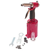 Заклепочник 1/4" пневматический усиленный, шток 19мм, 260х90х325 JTC