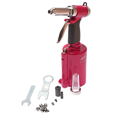 Заклепочник 1/4" пневматический усиленный, шток 19мм, 260х90х325 JTC