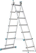 Лестница-стремянка Sarayli двухсекционная промышленная 2x14