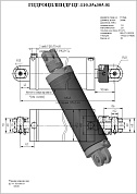 Гидроцилиндр ЦГ-110.35х305.01
