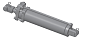 Гидроцилиндр С100/40х400-3.44 (Ц100х400-3)