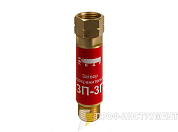 Затвор предохранительный КЕДР ЗП-3Г (пропан, ацетилен), на вход резака /горелки, М16х1,5LH левая резьба