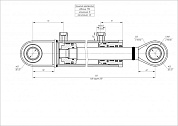 Гидроцилиндр ЦГ-50.30х200.11-02