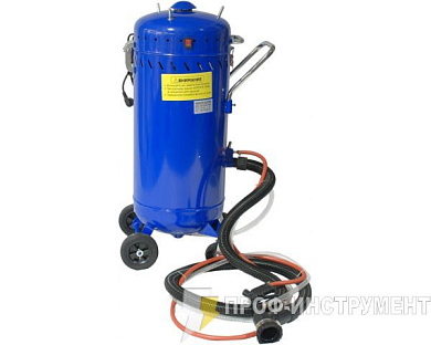 Пескоструйный аппарат со сбором 106л AE&T T06528