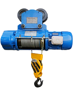 Тельфер электрический с тележкой ТМ-1S-1т Pro 6 метров