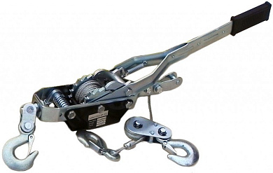 Лебедка ручная рычажная SDB8020 (одинарный храповый механизм)