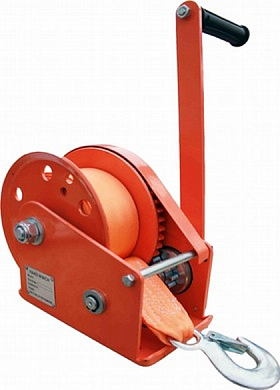 Лебедка барабанная с тормозом BHW  2600 (канат)