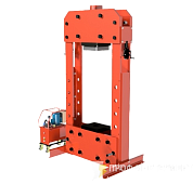 Пресс гидравлический с закрытой рамой ППК50400