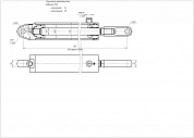 Гидроцилиндр ЦГ-60.30х400.22-01