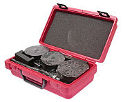 Набор инструментов для демонтажа сайлентблоков трансмиссии BMW Х5 (-03) 7 предметов (кейс) JTC