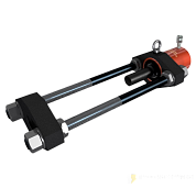 Гидравлический выпрессовщик шкворней ВШ75П125