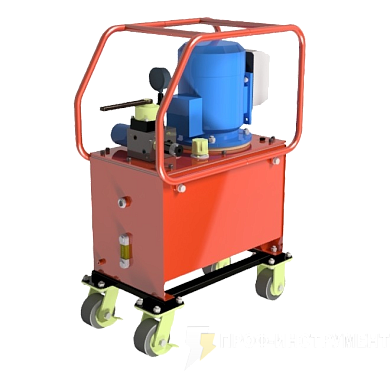 Насосная станция с электроприводом с ручным распределителем НЭР-1,0И5Ф1