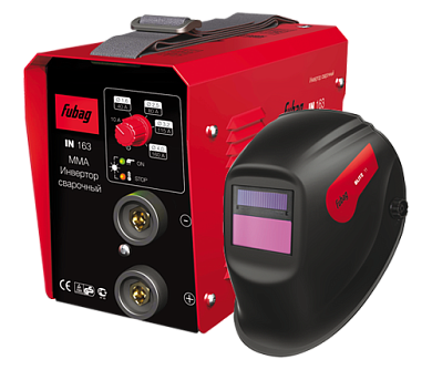 Сварочный инвертор FUBAG IN 163 + маска