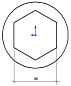 Головка ударная искробезопасная PNG-108-34AlCu